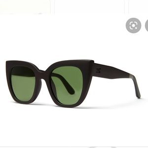 Toms matte black sunglasses